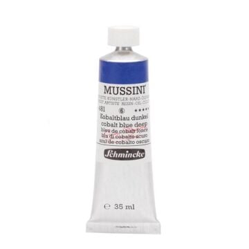 Schmincke Mussini Artist Yağlı Boya 35 ml 481 Cobalt Blue Deep Seri 6