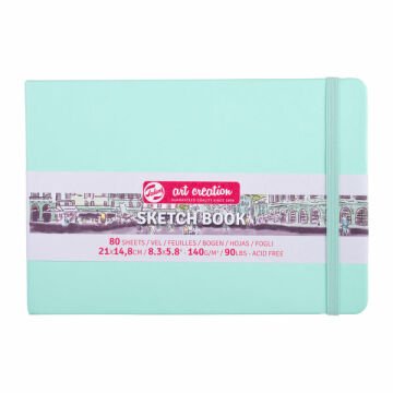 Talens Art Creation Sketch Book 14,8x21 cm Fresh Mint Eskiz Defteri 80 Yaprak 140 g