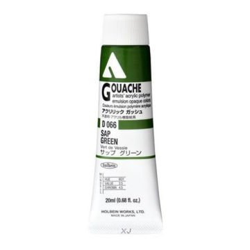 Holbein Akrilik Guaj Boya 20 ml D066 Sap Green