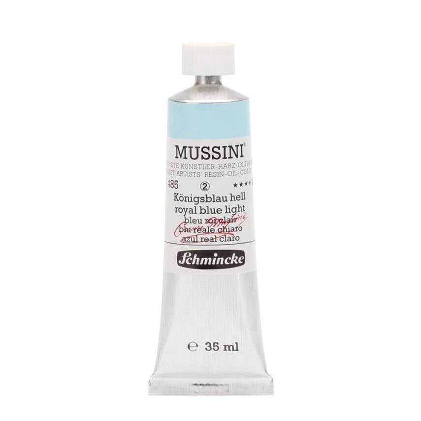 Schmincke Mussini Artist Yağlı Boya 35 ml 485 Royal Blue Light Seri 2