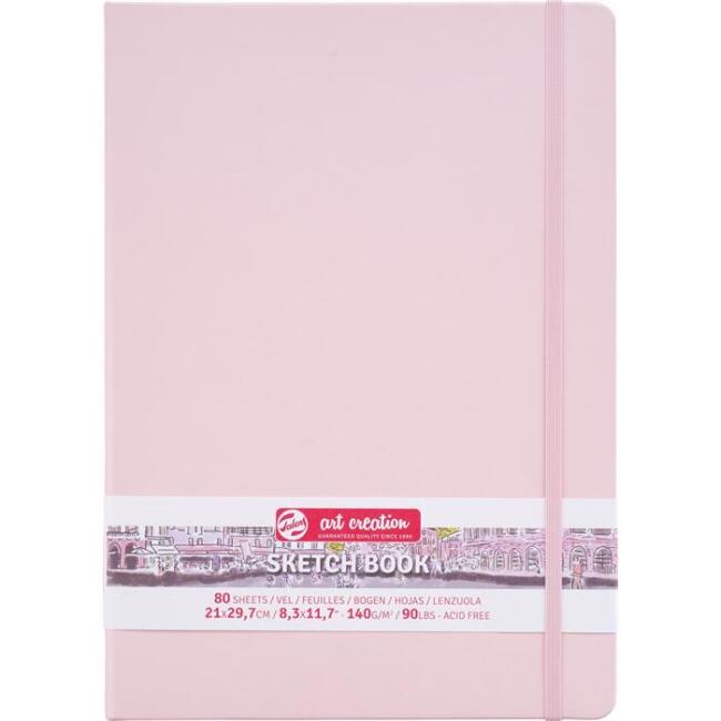 Talens Art Creation Sketch Book 21x29,7 cm Pastel Pink Eskiz Defteri 80 Yaprak 140 g