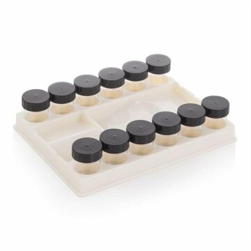 ŞİŞELİ PALET 12 Lİ siyah kapak