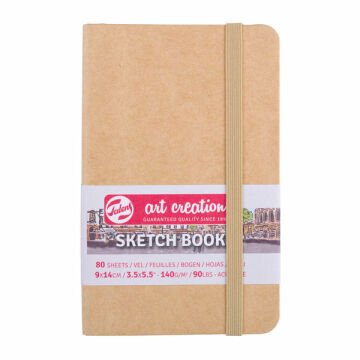 Talens Art Creation Sketch Book 9x14 cm Kraft Eskiz Defteri 80 Yaprak 140 g