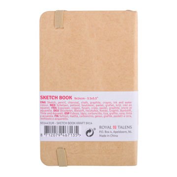 Talens Art Creation Sketch Book 9x14 cm Kraft Eskiz Defteri 80 Yaprak 140 g