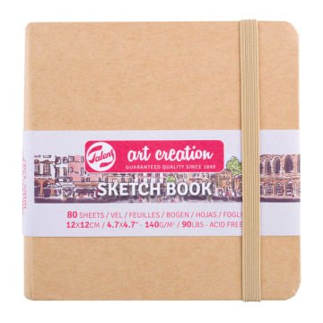 Talens Art Creation Sketch Book 12x12 cm Kraft Eskiz Defteri 80 Yaprak 140 g