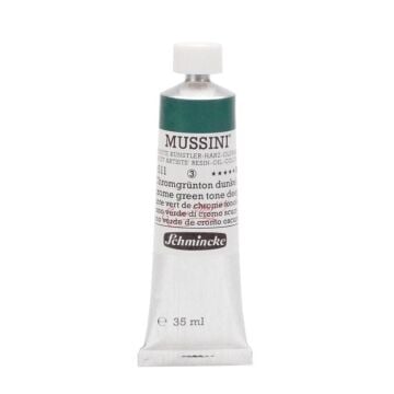 Schmincke Mussini Artist Yağlı Boya 35 ml 511 Chrome Green Hue Deep Seri 3