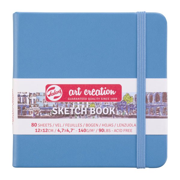 Talens Art Creation Sketch Book 12x12 cm Lake Blue Eskiz Defteri 80 Yaprak 140 g