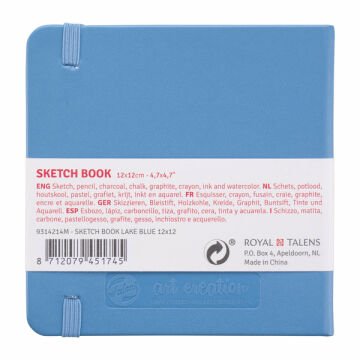 Talens Art Creation Sketch Book 12x12 cm Lake Blue Eskiz Defteri 80 Yaprak 140 g