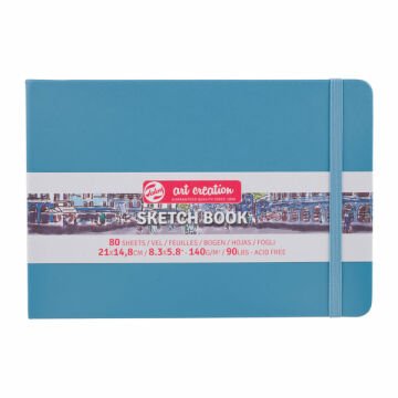 Talens Art Creation Sketch Book 14,8x21 cm Lake Blue Eskiz Defteri 80 Yaprak 140 g