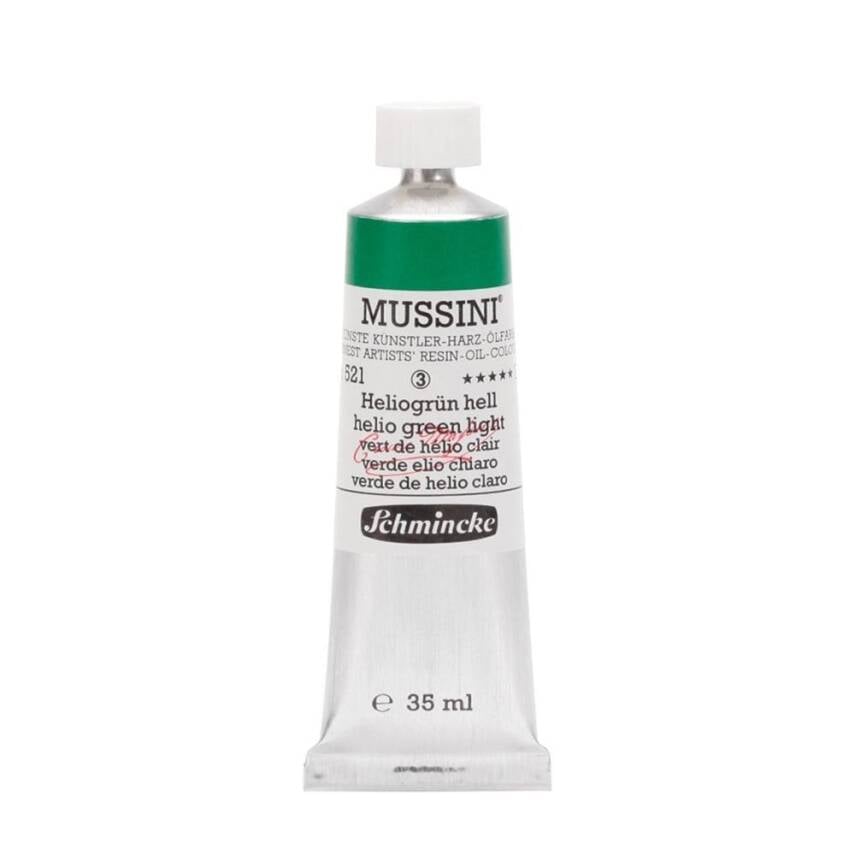 Schmincke Mussini Artist Yağlı Boya 35 ml 521 Helio Green Light Seri 3