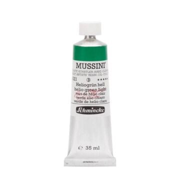 Schmincke Mussini Artist Yağlı Boya 35 ml 521 Helio Green Light Seri 3