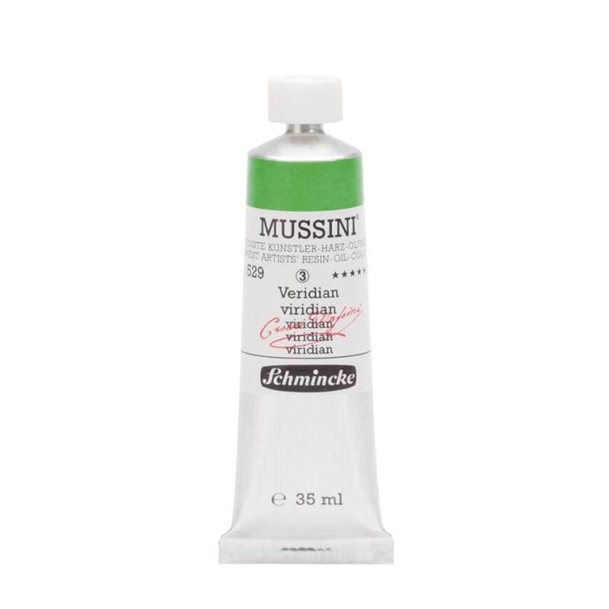 Schmincke Mussini Artist Yağlı Boya 35 ml 529 Viridian Seri 3