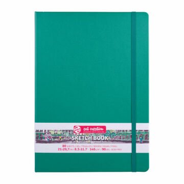 Talens Art Creation Sketch Book 21x29,7 cm Forest Green Eskiz Defteri 80 Yaprak 140 g