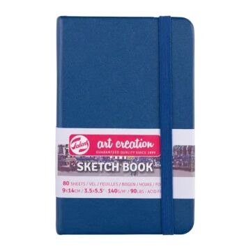 Talens Art Creation Sketch Book 9x14 cm Navy Blue Eskiz Defteri 80 Yaprak 140 g
