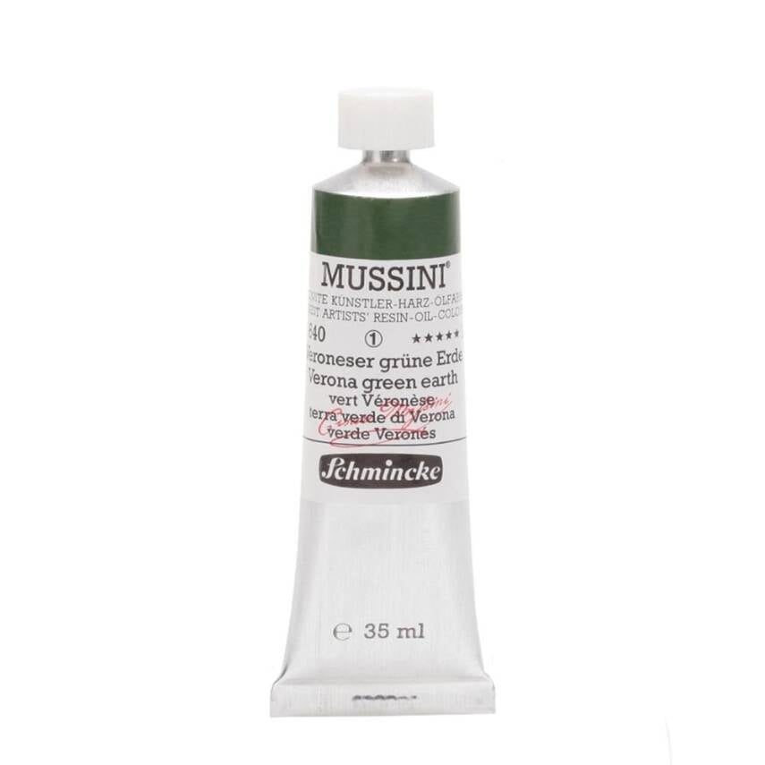 Schmincke Mussini Artist Yağlı Boya 35 ml 640 Verona Green Earth Seri 1