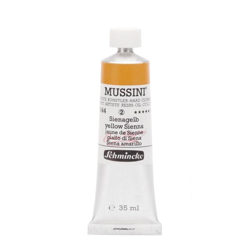 Schmincke Mussini Artist Yağlı Boya 35 ml 644 Yellow Sienna Seri 2