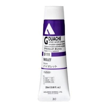 Holbein Akrilik Guaj Boya 20 ml D111 Violet