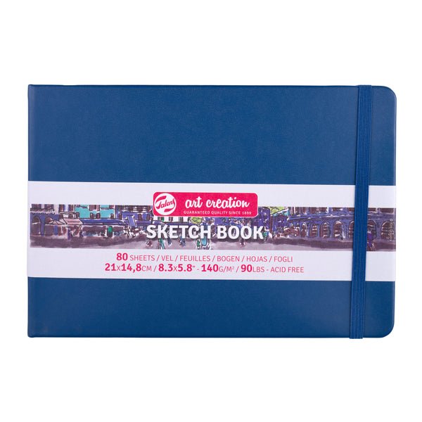 Talens Art Creation Sketch Book 14,8x21 cm Navy Blue Eskiz Defteri 80 Yaprak 140 g