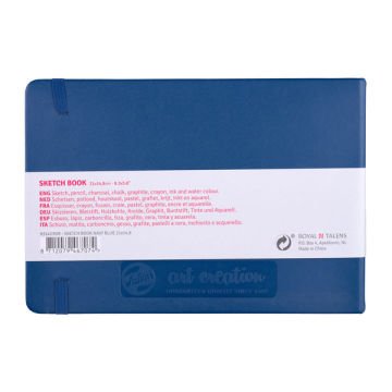 Talens Art Creation Sketch Book 14,8x21 cm Navy Blue Eskiz Defteri 80 Yaprak 140 g