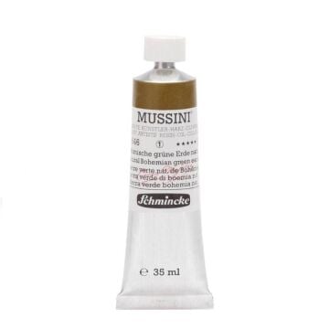 Schmincke Mussini Artist Yağlı Boya 35 ml 646 Natural Bohemian Green Earth Seri 1