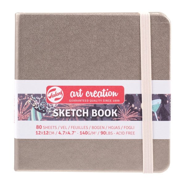 Talens Art Creation Sketch Book 12x12 cm Champagne Pink Eskiz Defteri 80 Yaprak 140 g