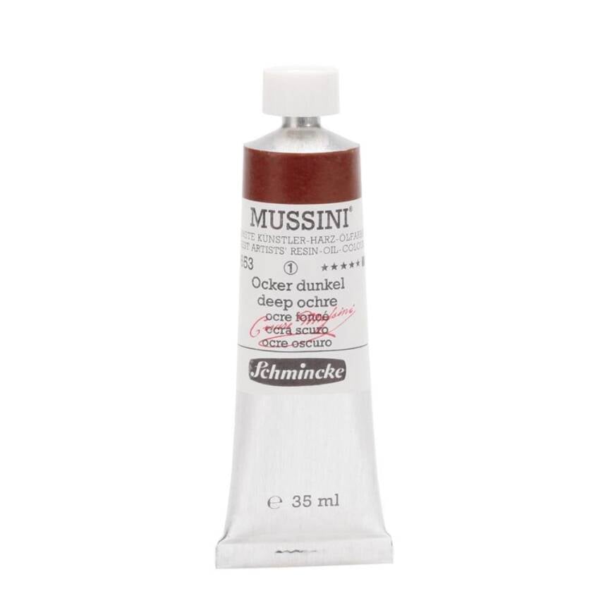 Schmincke Mussini Artist Yağlı Boya 35 ml 653 Deep Ochre Seri 1