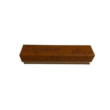 TİRYAKİART FIRÇA VE KALEMLİK Orta Boy (27 x 6 x 5,5) cm Taba
