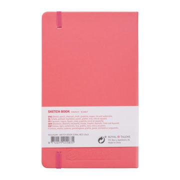 Talens Art Creation Sketch Book 13x21 cm Coral Red Eskiz Defteri 80 Yaprak 140 g