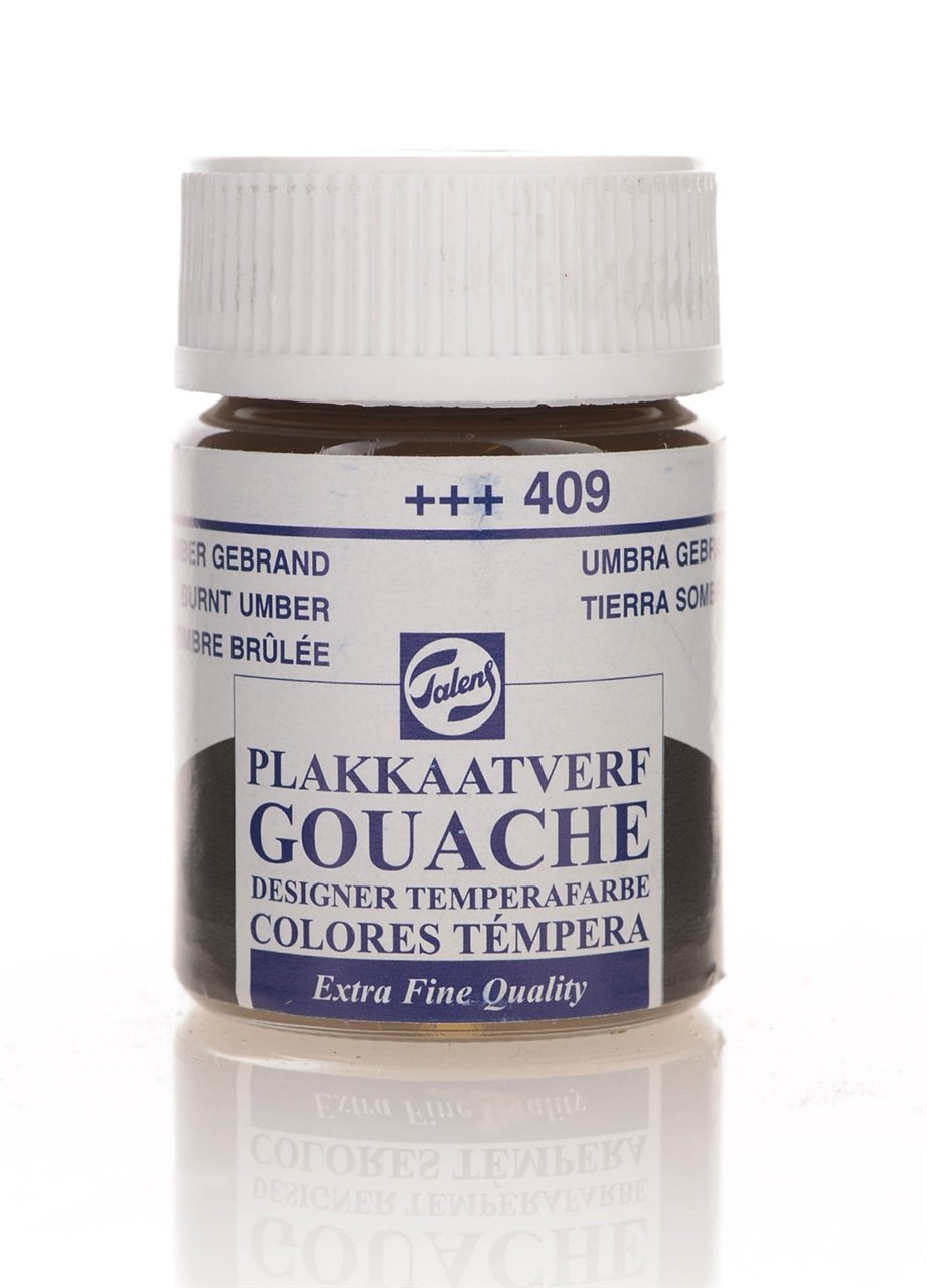 Talens Guaj Boya 16 ml 409 Burnt Umber