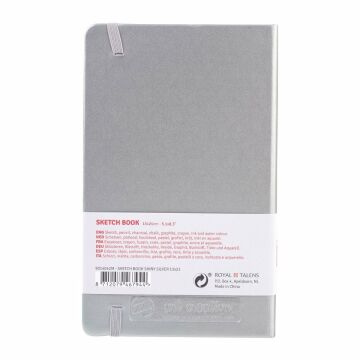 Talens Art Creation Sketch Book 13x21 cm Shiny Silver Eskiz Defteri 80 Yaprak 140 g