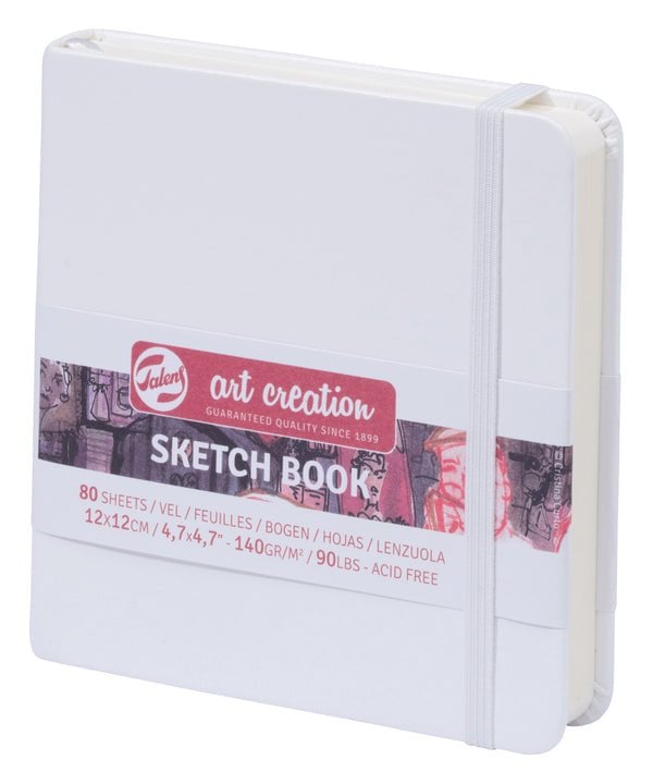 Talens Art Creation Sketch Book 12x12 cm White Eskiz Defteri 80 Yaprak 140 g