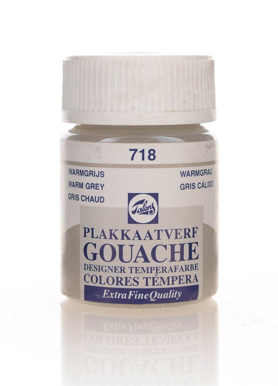 Talens Guaj Boya 16 ml 718 Warm Grey