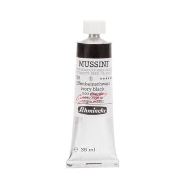 Schmincke Mussini Artist Yağlı Boya 35 ml 780 Ivory Black Seri 1