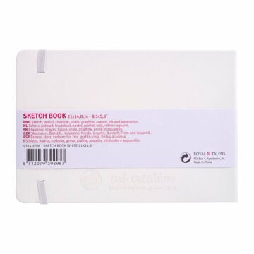 Talens Art Creation Sketch Book 14,8x21 cm White Eskiz Defteri 80 Yaprak 140 g