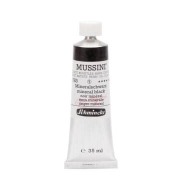 Schmincke Mussini Artist Yağlı Boya 35 ml 783 Mineral Black Seri 1