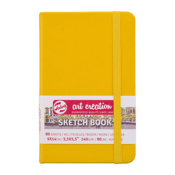 Talens Art Creation Sketch Book 9x14 cm Golden Yellow Eskiz Defteri 80 Yaprak 140 g