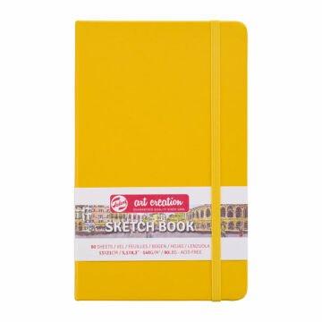 Talens Art Creation Sketch Book 13x21 cm Golden Yellow Eskiz Defteri 80 Yaprak 140 g