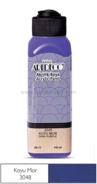 ARTDECO AKRİLİK BOYA 140 ML KOYU BORDO 3644