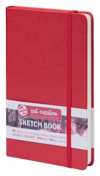 Talens Art Creation Sketch Book 13x21 cm Red Eskiz Defteri 80 Yaprak 140 g