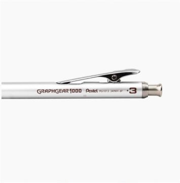 Pentel Graphgear 1000 Versatil Kalem 0.3 mm pg1013 gümüş