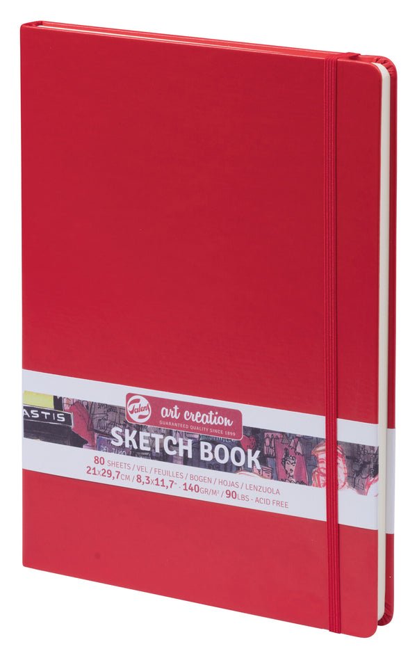 Talens Art Creation Sketch Book 21x29,7 cm Red Eskiz Defteri 80 Yaprak 140 g