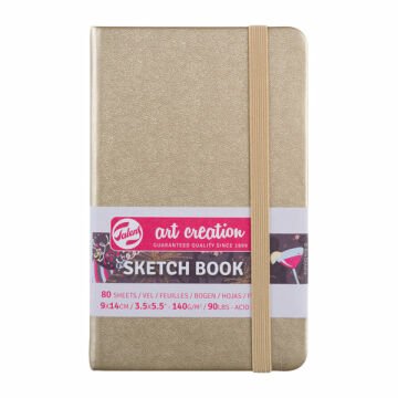 Talens Art Creation Sketch Book 9x14 cm White Gold Eskiz Defteri 80 Yaprak 140 g