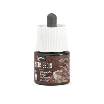 Pebeo Acrylic Mürekkep 34 Encre Sepia