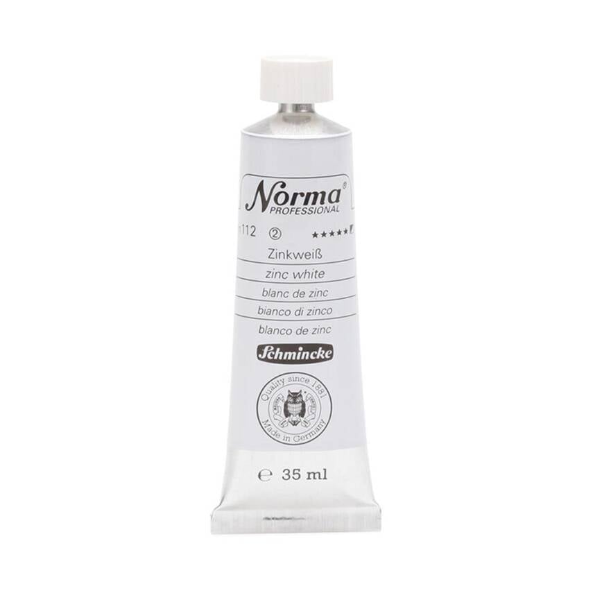 Schmincke Norma Profesyonel 35 ml 112 Zinc White
