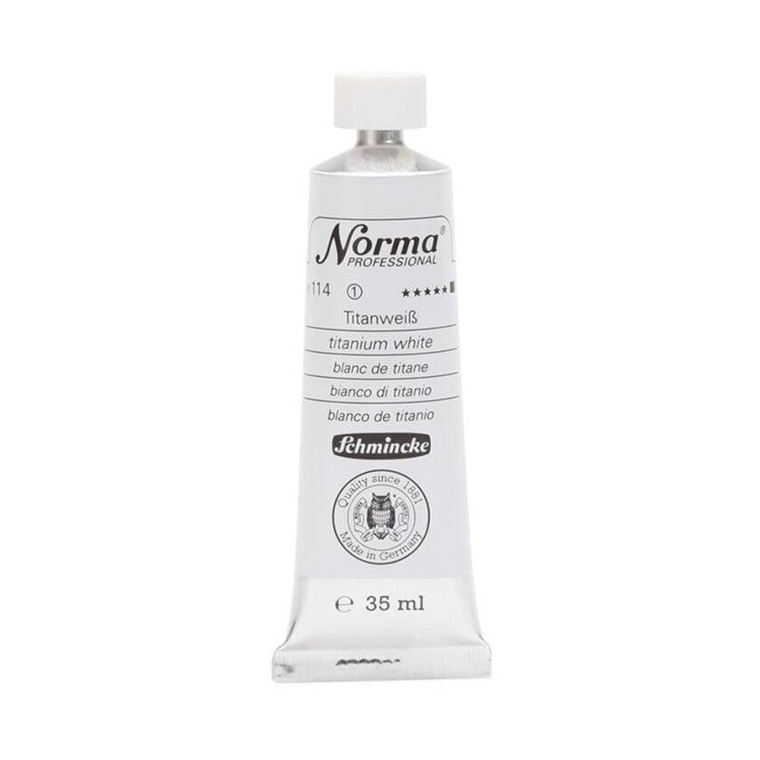 Schmincke Norma Profesyonel 35 ml 114 Titanium White