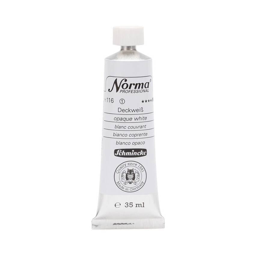 Schmincke Norma Profesyonel 35 ml 116 Opaque White