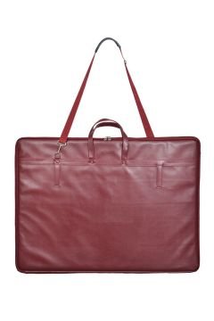 BBACK 555 PROJE ÇANTASI BORDO 40X55 CM (Yumuşak Suni Deri)