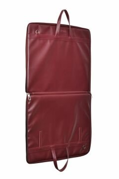 BBACK 555 PROJE ÇANTASI BORDO 40X55 CM (Yumuşak Suni Deri)