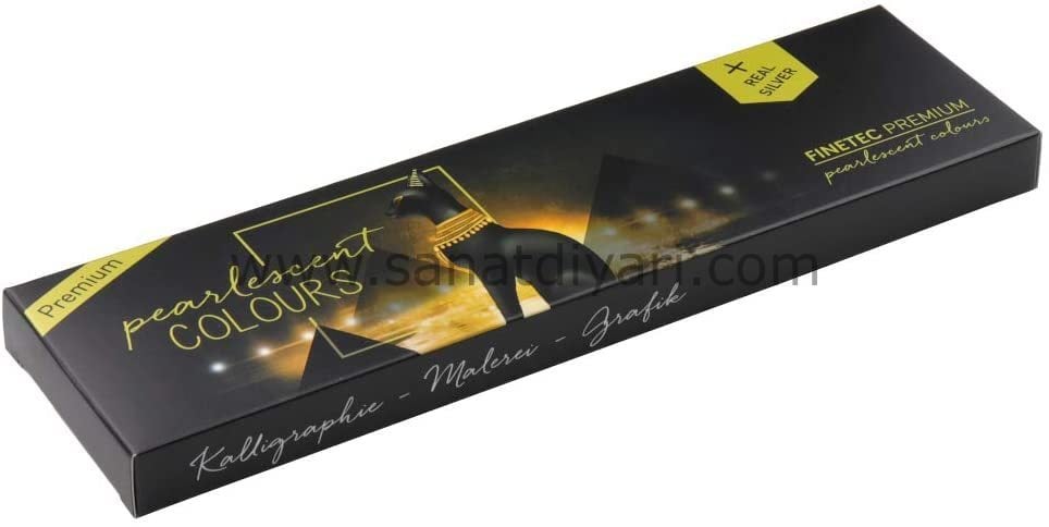 Finetec 6'lı Yaldız Sulu Boya Premium Set F7001