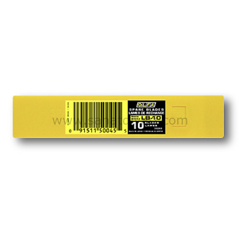 Olfa Maket Bıçağı Yedek Uç (18 mm) 10 Adet / LB10